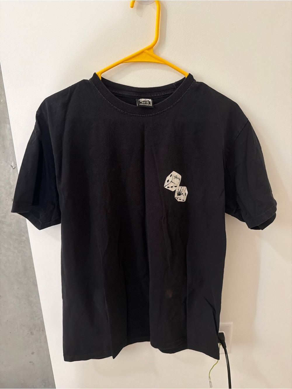 Stussy black t shirt